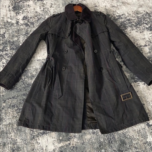 Barbour Jackets & Blazers - Plaid printed Barbour Jacket